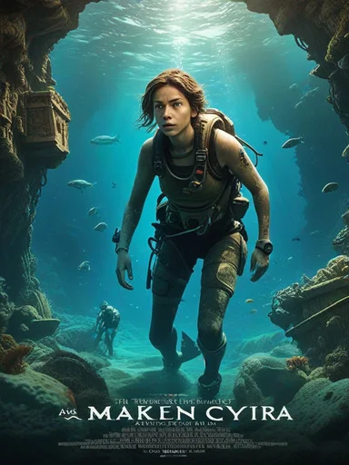 The Sunken City of Zephyria poster variant shn9fd