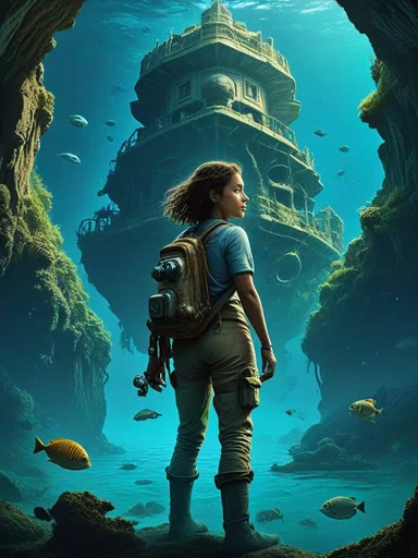 The Sunken City of Zephyria poster variant shnh9g